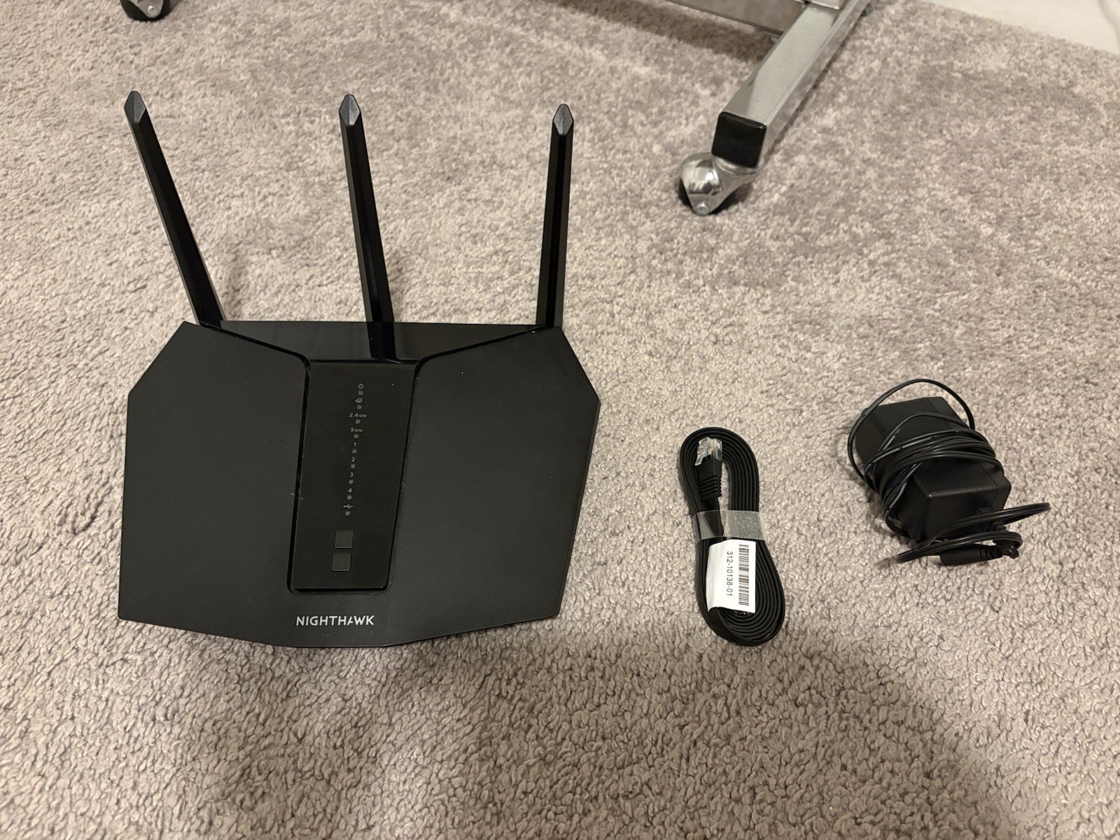 Netgear nighthawk ax2400 5-stream wifi 6 router black