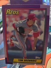 1990 Topps - Tom Browning #418