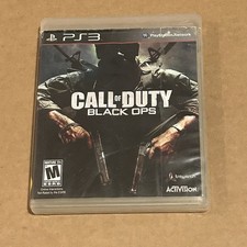 Call of Duty Black Ops PS3 Tested Working Game & Case No Manual