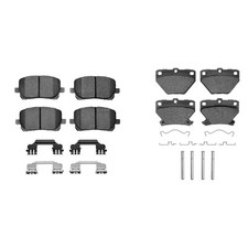 For Toyota Corolla 05-06 R1 Concepts Optimum Oep Front Rear Brake Pad Set