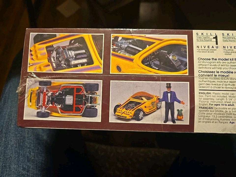 New Beatnik Bandit II Ed Big Daddy Roth 1/25 Model Kit - SEALED Revell 85-7618  - Image 3 of 3