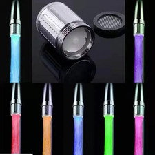 Advanced Faucet Aerator Water 3 Colorful Power Shower LED Tap Light Water Saving