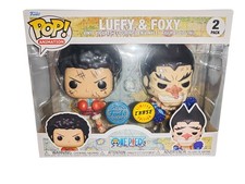 Funko Pop Chase Luffy Foxy 2-Pack Limited Exclusive Anime One Piece Brandneu 