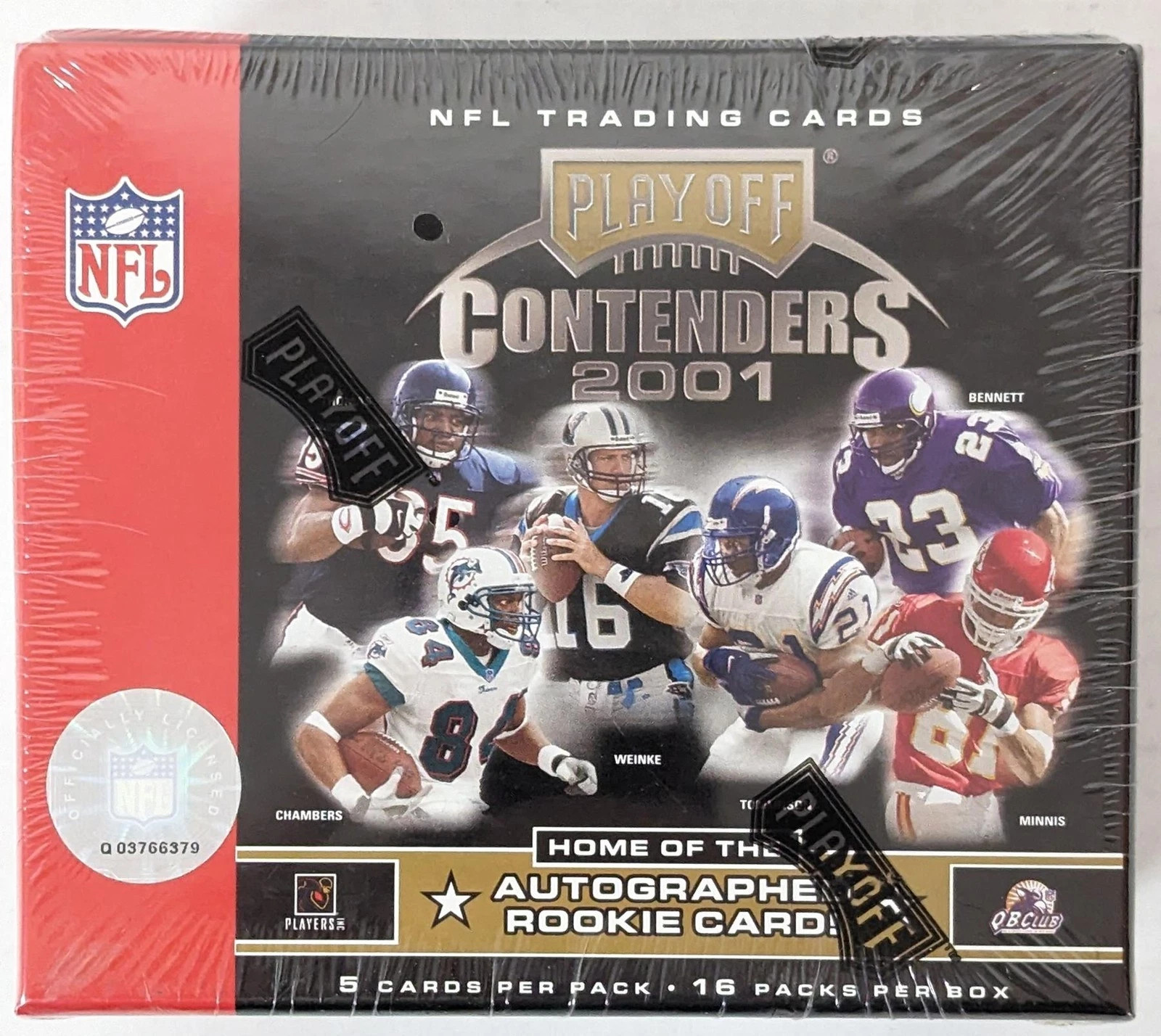 2001 Playoff Contenders Football -Pick your Cards