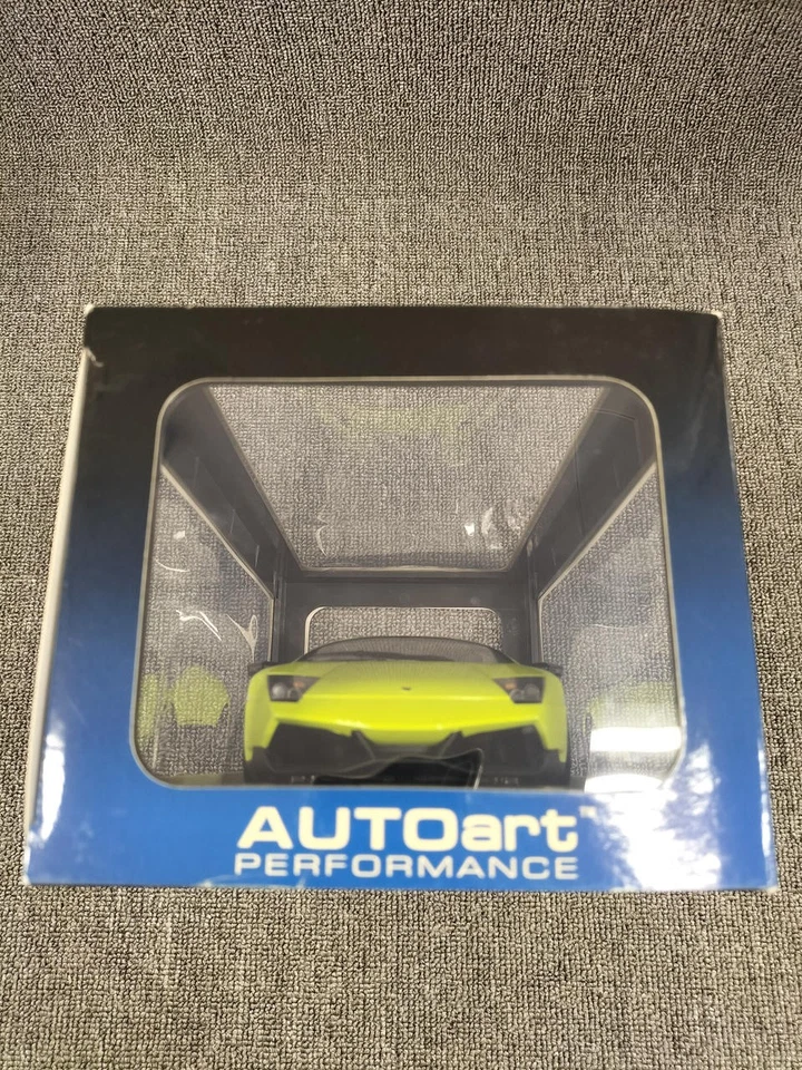 Minicar AUTOart 1/18 LP670-4 SV verde claro LAMBORGHINI MURCIELAGO Foto 4 de 4