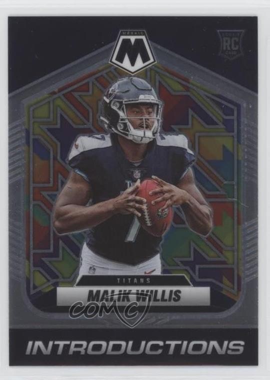 2022 Panini Mosaic Introductions Malik Willis #I-3 0wm5