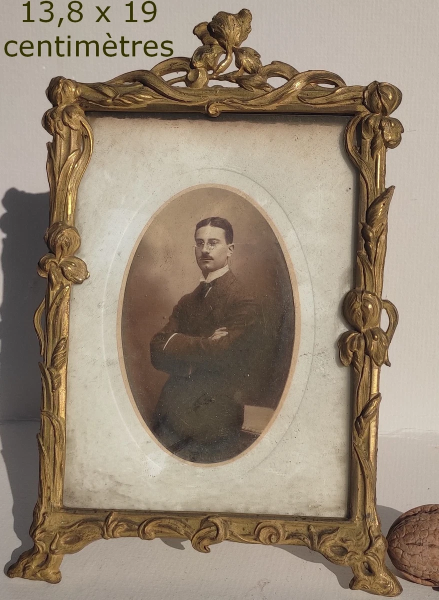 Petit Cadre Photo D’époque Charles X