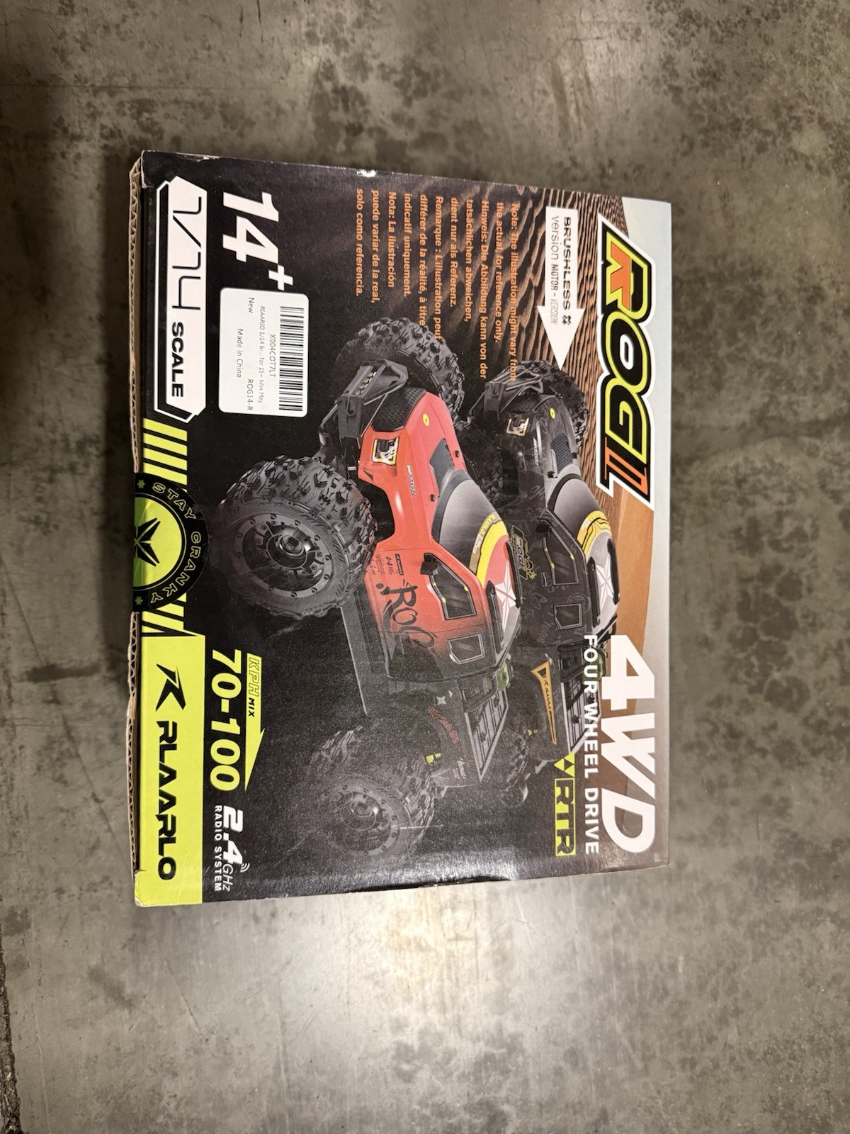 Rlaarlo ROG14-R 1:14 4WD Brushless Electric RTR Off-Road Hobby Grade RC Truck