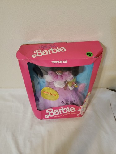 Mattel Spring Parade Barbie Toys R Us Limited Ed 1991 #2257 NIB African American - Picture 4 of 11