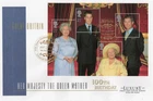 GB 2000 Queen Mother's 100th Birthday M/sheet  Luxury FDC