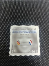 Timbre France neuf 2003 "traité coopération franco allemande" y&t 3542