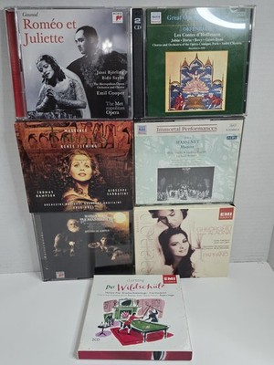 THOMAS MIGNON Opera Lot Cds Romeo Et Juliette Hoffmann MASSENET Wildschutz