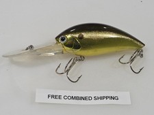 Discontinued Yo Zuri Arms Deep Crank N Dive 80mm 3" Crankbait Gold Black