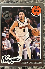 2025-26 Topps Basketball - Julian Strawther Topps 45th Anniversary 80BK-28