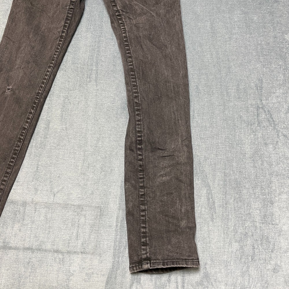 True Religion World Tour Jeans Mens 31 Black Denim Logo Flap Pockets Streetwear thumbnail 4