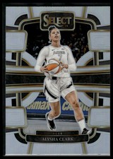 2024 Panini Select WNBA #43 Alysha Clark Silver Prizms