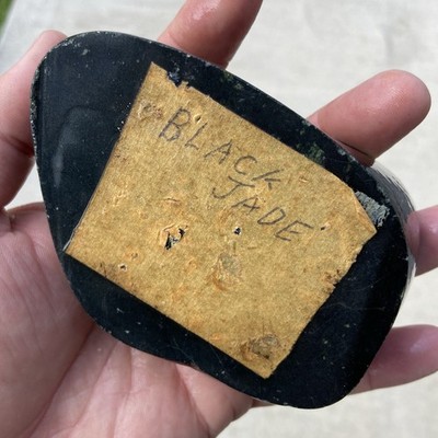 Washington Black Jade Old Lapidary Rough Stone 1 Pound 6.88 Oz