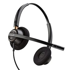 Poly EncorePro 520 with Quick Disconnect Binaural Headset TAA 783P6AA ABA