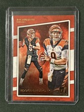 2020 Donruss JOE BURROW Gridiron Kings Canvas Rookie Card RC No. RGK-JB. rookie card picture