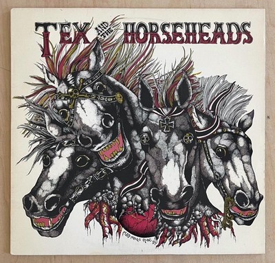 Cowpunk L.A. Vinyl LP Enigma 1st Press TEX AND THE HORSEHEADS 1984 Self-Titled