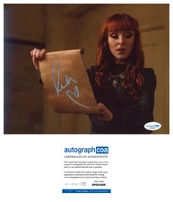 Ruth Connell 'Supernatural' Signed 8x10 Photo 'Rowena MacLeod' ACOA