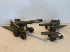Lot of 3 Vintage Big Bang Carbide Cannon Conestoga Co. Toy Cannons - AS IS