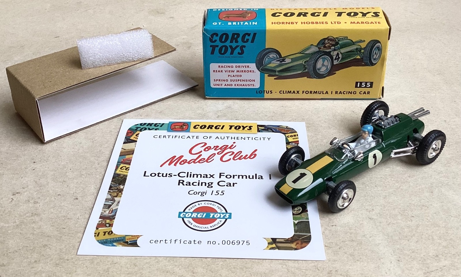 Check The Market for Corgi Lotus Racing