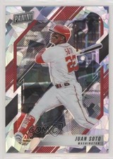 2021 National Convention VIP Gold Pack Cracked Ice Prizm 54/99 Juan Soto #48 pe8