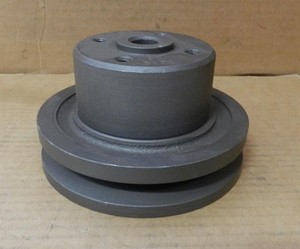 Clark Forklift Continental engine used water pump pulley F400K389 5" diameter