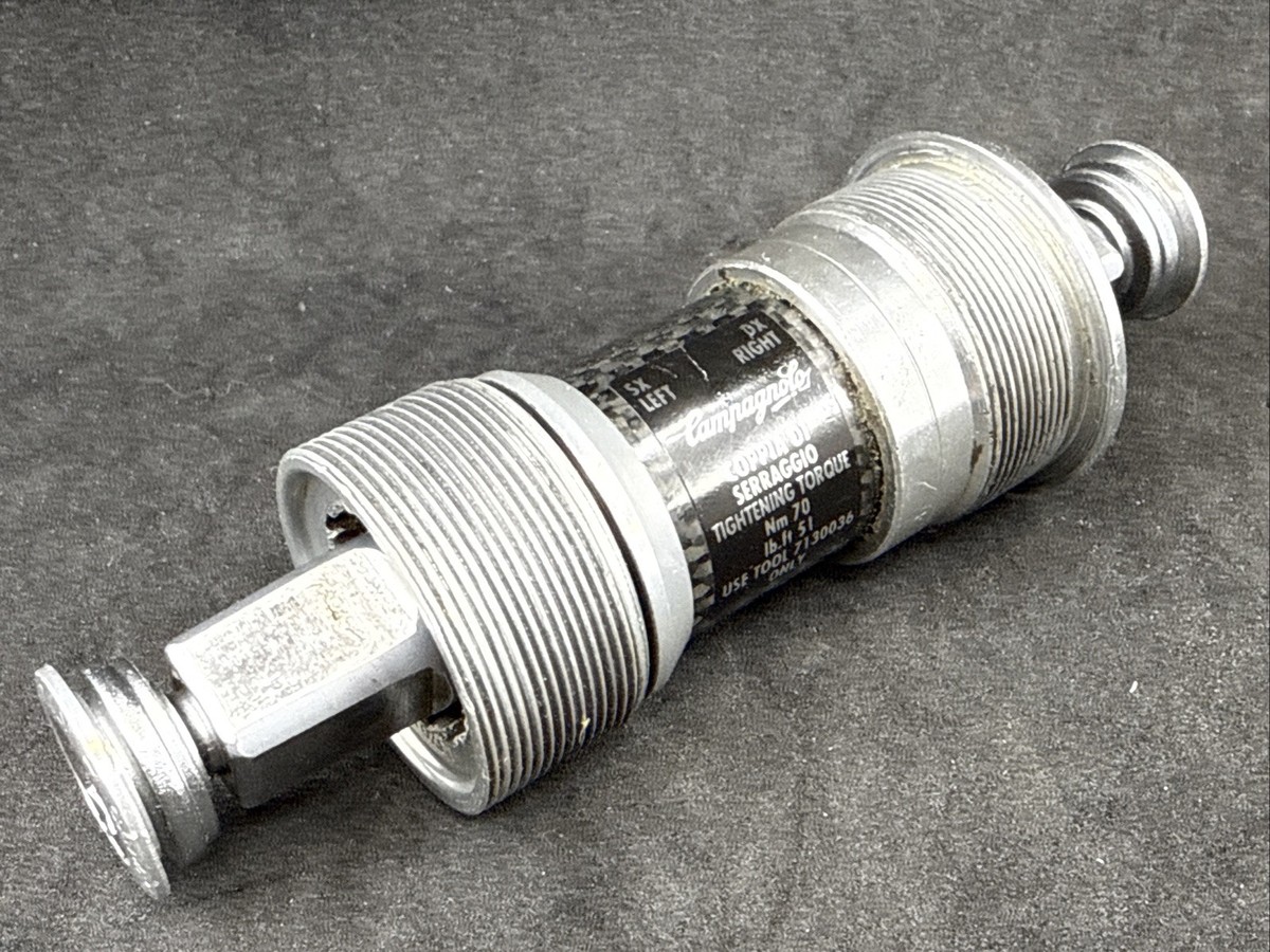 Vintage Campagnolo RECORD English BSA ISO 102mm Bottom Bracket