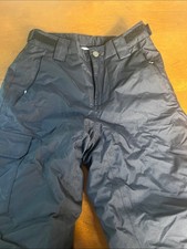 Columbia Kids Black Insulated Snow Pants - Durable Winter Bottoms