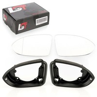 2X Spiegelglas Blendring Set Links Rechts Beheizbar Elektrisch FüR VW Arteon 3H