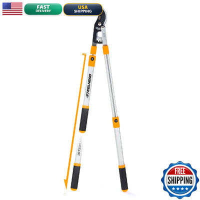 Steelhead Heavy-Duty 27-40 Adjustable Gear-Bypass Lopper Telescoping Extendable