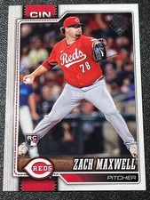 Zach Maxwell 2026 Topps Series 1 #143 Cincinnati Reds RC