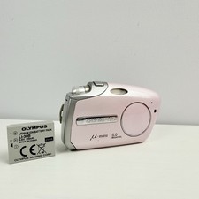 OLYMPUS μ-mini DIGITAL 4.0メガピクセル ホワイト OLYMPUS μ-mini DIGITAL 4.0メガピクセル ホワイト OLYMPUS μ-mini