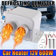 2026 Universal Electric Car Heater 12V 600W Heating Defogger Defroster Demister