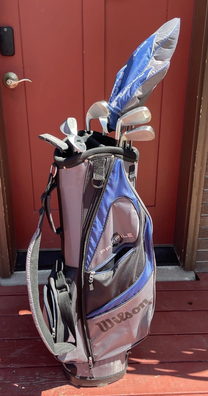 Set W/ Bag, Shafts Senior Flex Graphite Vgc