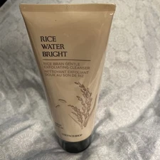Avon The Face Shop Rice Water Bright Exfoliating Cleanser, New 10.1 oz Sealed