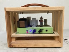 Vintage Hammond H-AO-44-1 Series E Reverb Amplifier Wooden Box Head Guitar Tube