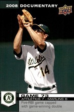 Mark Ellis 2008 Upper Deck Documentary #493 Athletics MLB READ FREE SHIPPING