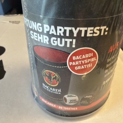 Bacardi WÜRFELBECHER Knobelbecher Partyspiel mit WÜRFELN - NEU