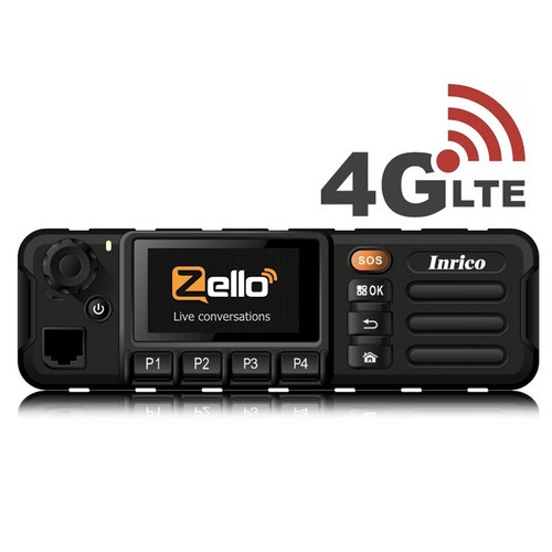 Inrico TM-7 Plus 4G LTE Samochodowe radio mobilne Sieć Amatorskie Walkie Talkie Android - Zdjęcie 14 z 21