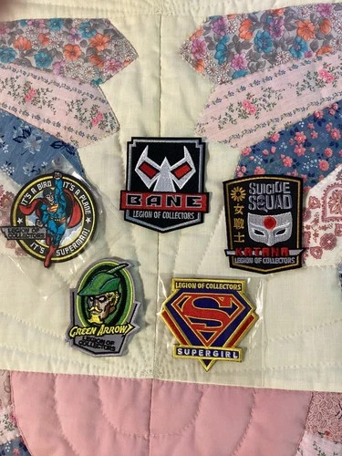 Funko Legion Of Collectors DC Patch Lot Rare Supergirl Superman Bane More