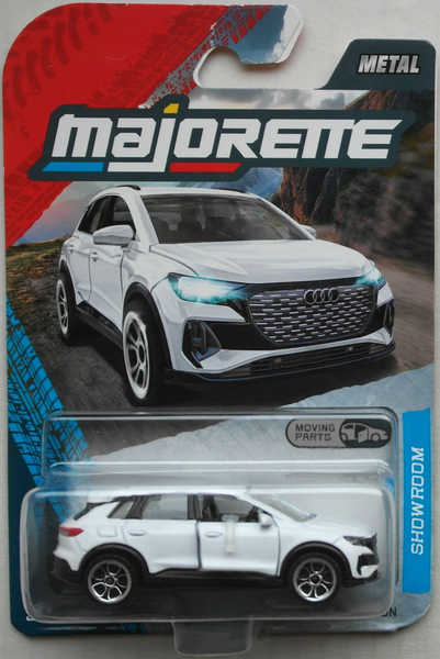 Majorette Showroom Premium Cars Audi Q4 E-Tron Weiß Neu/Ovp Elektro-Suv Auto Car-image