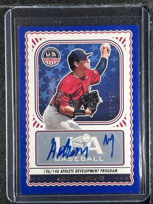 Frausto, Anthony - 2024 USA Baseball Stars & Stripes - Autograph - 94/100 