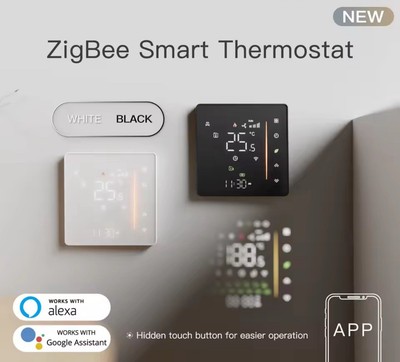 MOES Zigbee Thermostat SMART Temp Control for Floor Heating Alexa 16A