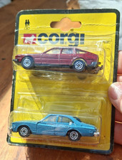 vintage Corgi twin cars 1981 Buick Regal and Rover 3500 original unopened 