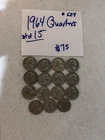 1964 Quarters Set 15 #624