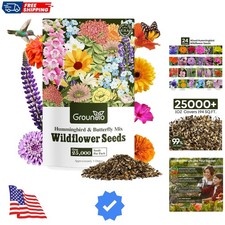 Wildflower Seeds Hummingbird and Butterfly Mix 1 Ounce, No Filler, 24 Varieti... 431.84 per gallon