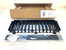 Panduit NMF1 NetManager Horizontal Cable Manager 1U, w/Hinged Cover, NOB STSI